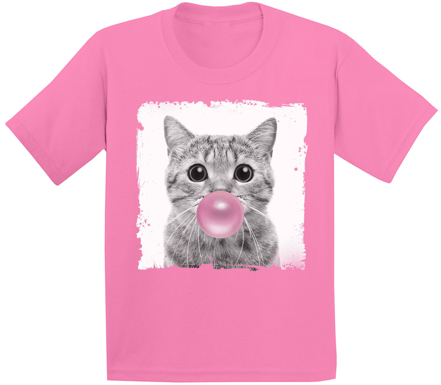 Cute Cat Kids T-Shirt, Funny Animals Youth Tee, Animal Lovers Youth Shirt