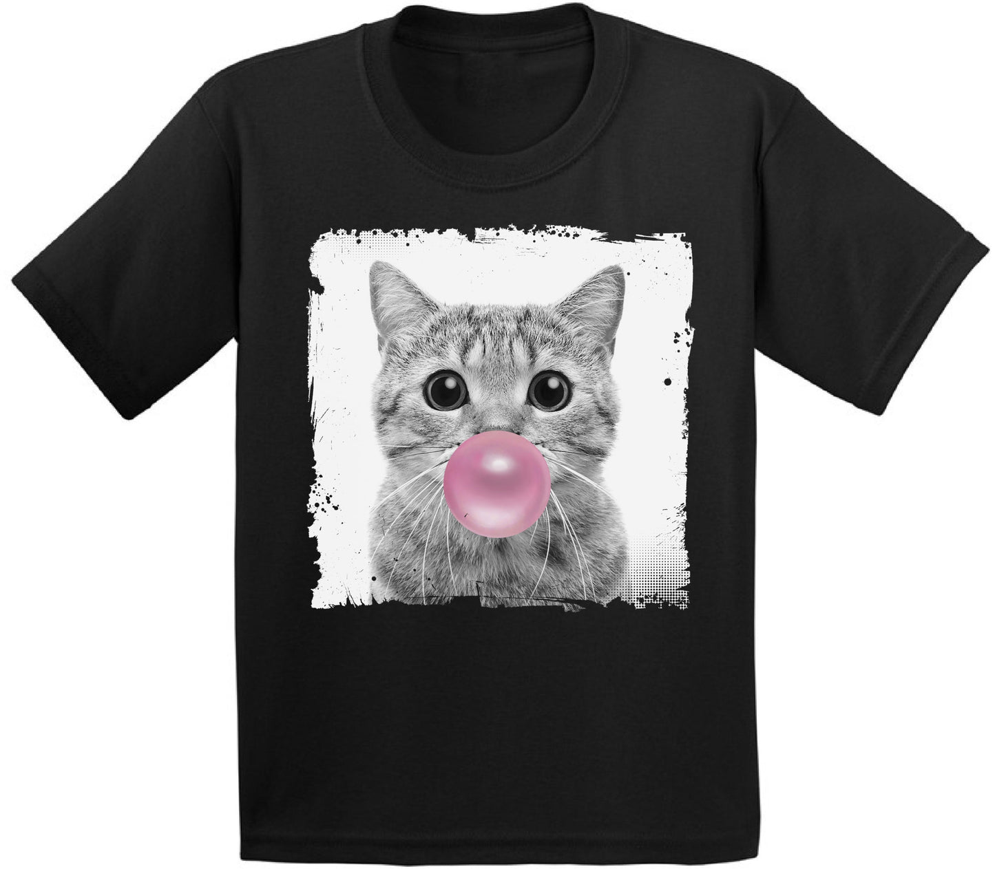 Cute Cat Kids T-Shirt, Funny Animals Youth Tee, Animal Lovers Youth Shirt