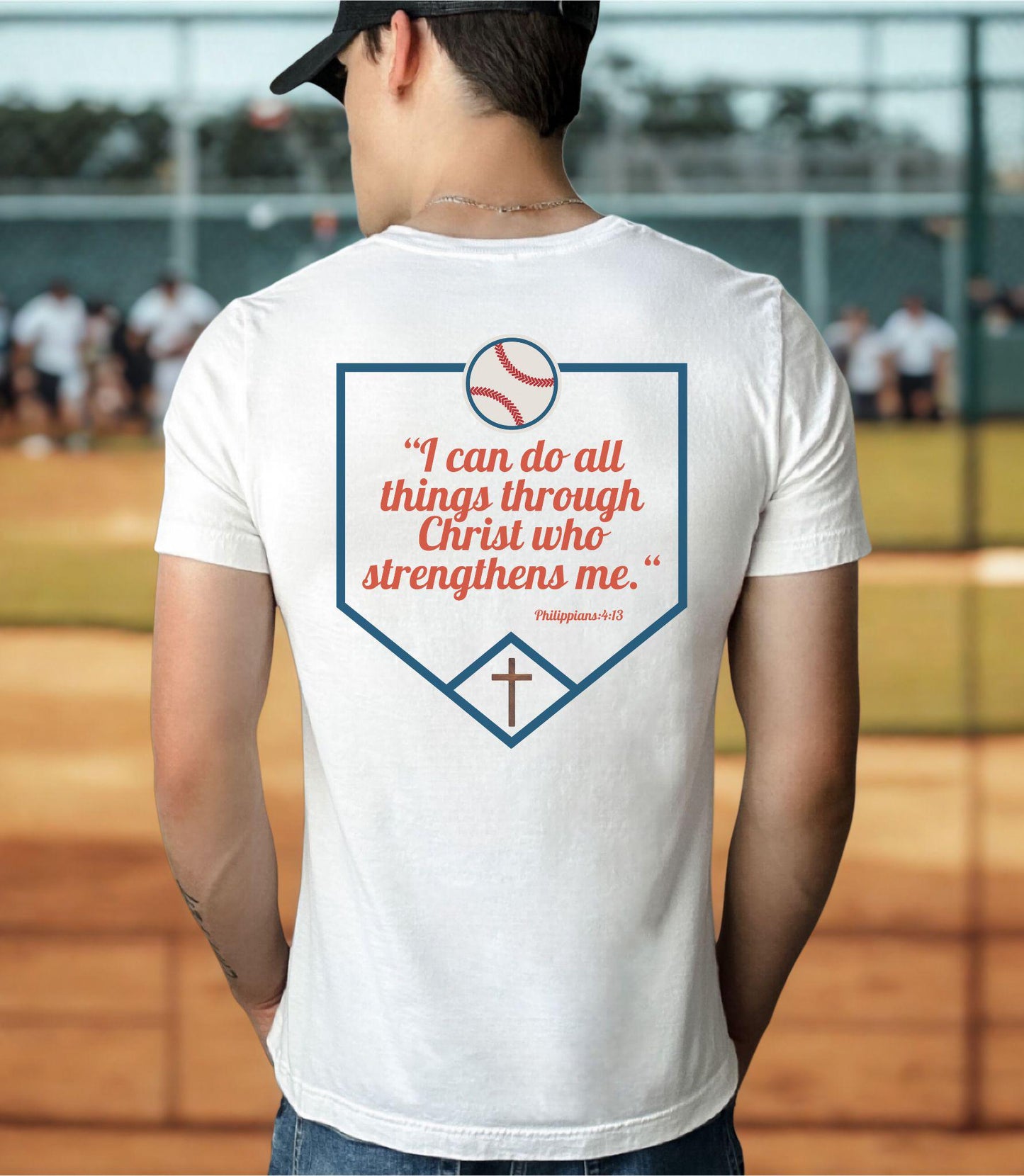 Baseball Jesus Kids T-Shirt, Philippians 413 I Can Do All Things Through Christ Shirt, Boy's baseball Youth Tee