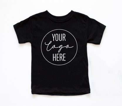 Custom Your Logo Kids Shirt, Personalized School Logo Youth Tee, Family Photo Tee, Custom Saying Tee