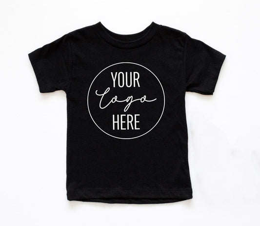 Custom Your Logo Kids Shirt, Personalized School Logo Youth Tee, Family Photo Tee, Custom Saying Tee