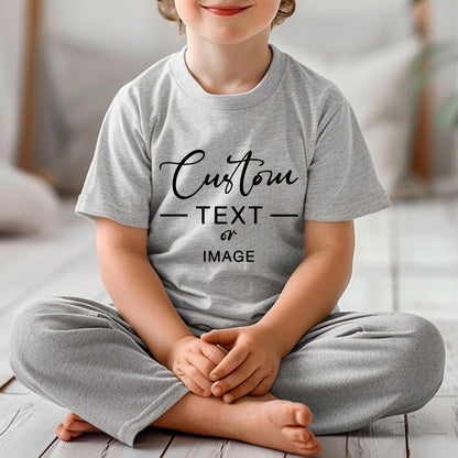 Custom Toddler T-Shirt, Custom Logo Kids Shirt, Personalize Company Youth Shirt, Custom Brand Tee