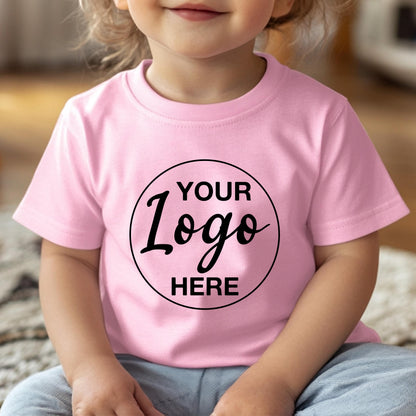 Custom Your Logo Kids Shirt, Custom Text Youth T-Shirt, Custom Brand Tee