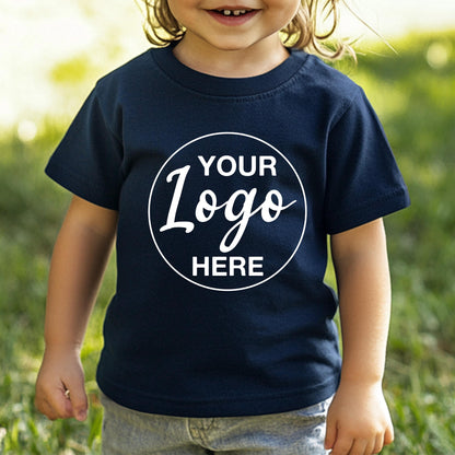 Custom Your Logo Kids Shirt, Custom Text Youth T-Shirt, Custom Brand Tee