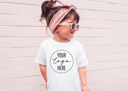 Custom Your Logo Kids Shirt, Personalized School Logo Youth Tee, Family Photo Tee, Custom Saying Tee