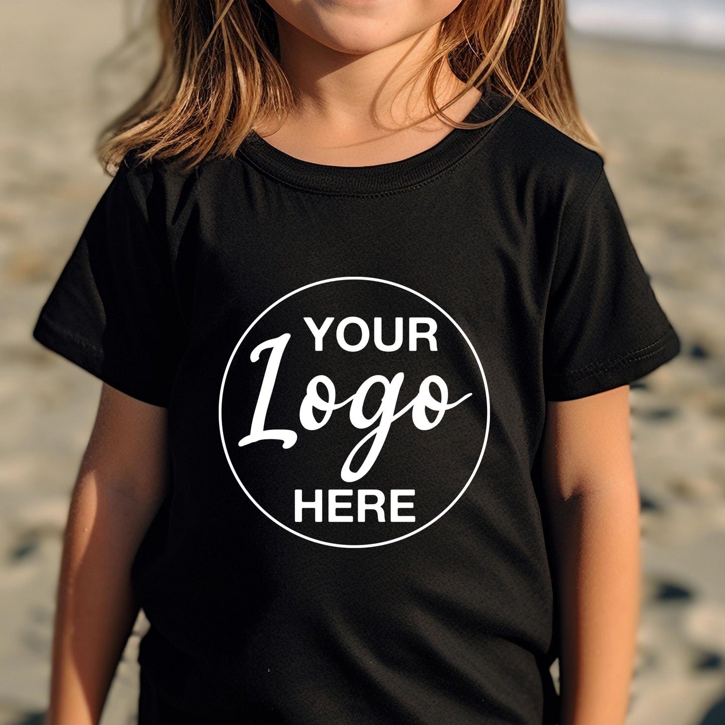 Custom Your Logo Kids Shirt, Custom Text Youth T-Shirt, Custom Brand Tee