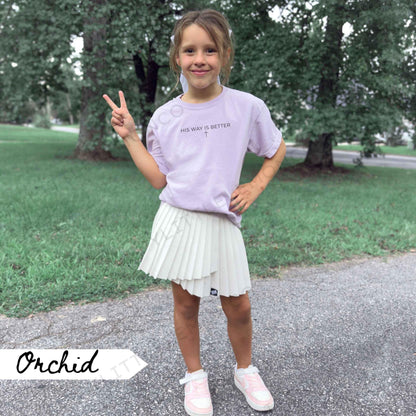 Christian His Way is Better Youth Shirt, Christian Bible Verse Kids Tee, Christian Kids Shirt